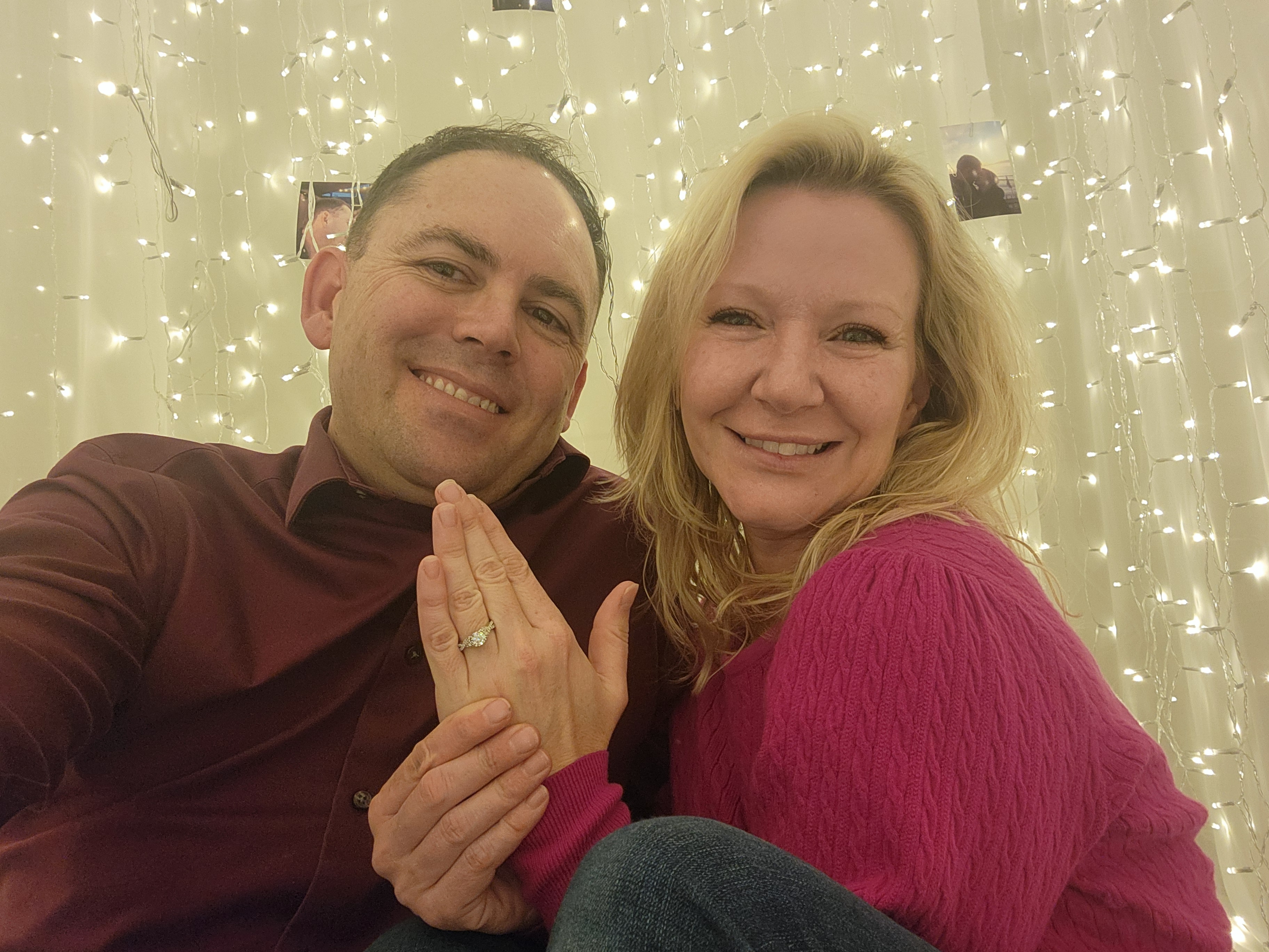 Engagement ring photo